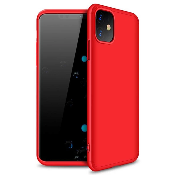 Apple Iphone 11 GKK Kılıf 360 Derece Tam Koruma - 7