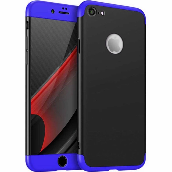 Apple Iphone 6 / 6S GKK Kılıf 360 Derece Tam Koruma - Resim 3