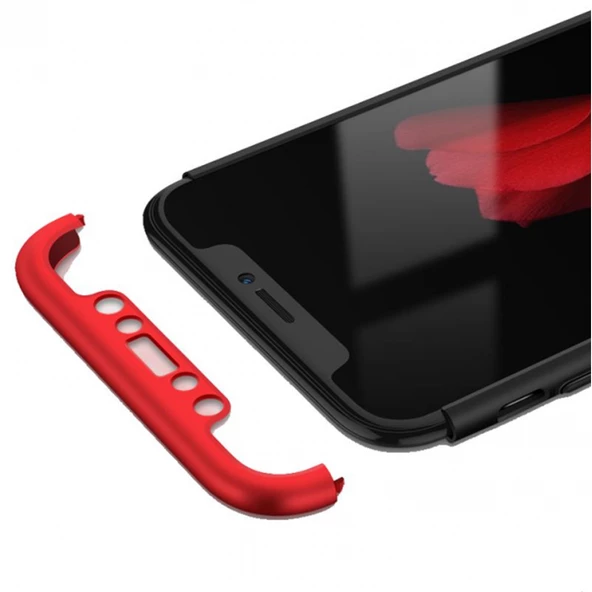 Huawei P Smart 2019 GKK Kılıf 360 Derece Tam Koruma