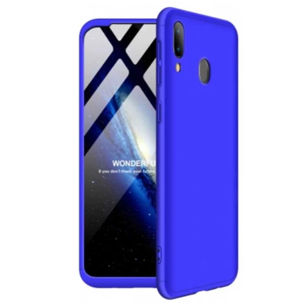 Samsung Galaxy M20 GKK Kılıf 360 Derece Tam Koruma - Resim 6