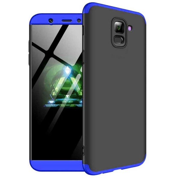 Samsung Galaxy J6 2018 GKK Kılıf 360 Derece Tam Koruma - Resim 8