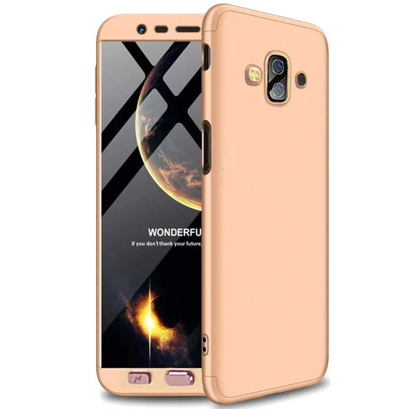 Samsung Galaxy J7 Duo GKK Kılıf 360 Derece Tam Koruma - Resim 8