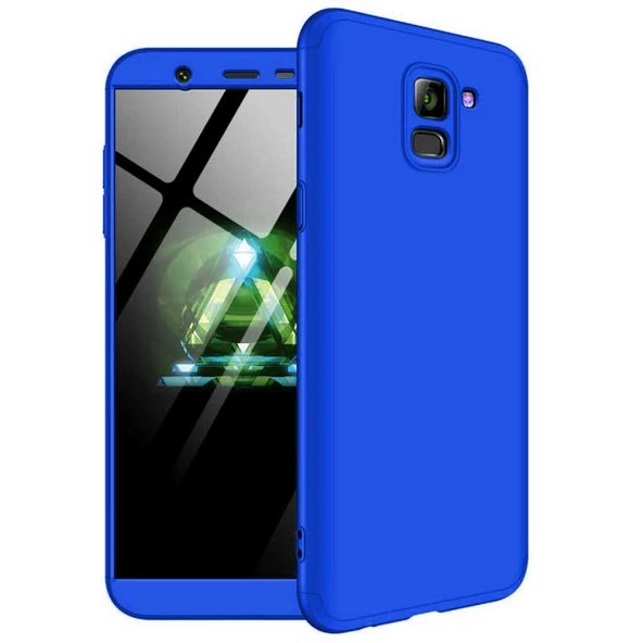 Samsung Galaxy J6 2018 GKK Kılıf 360 Derece Tam Koruma - Resim 5