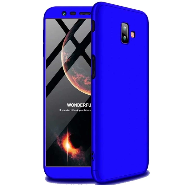 Samsung Galaxy J6 Plus / J6 Prime GKK Kılıf 360 Derece Tam Koruma - 6