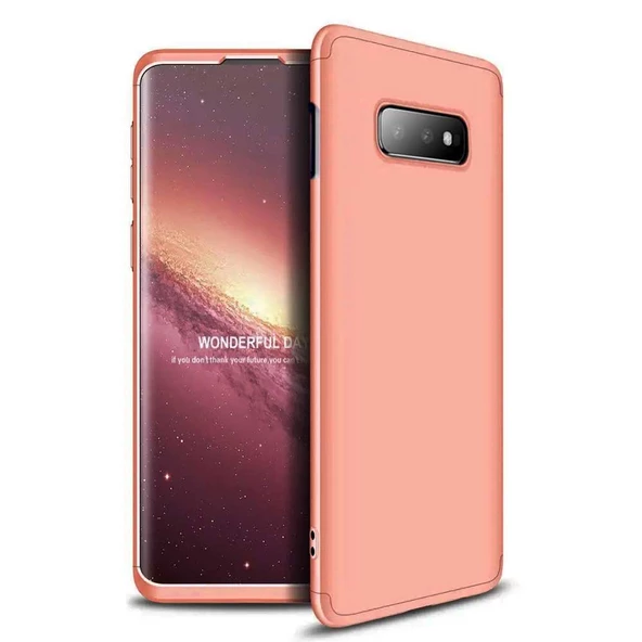 Samsung Galaxy S10E GKK Kılıf 360 Derece Tam Koruma - Resim 4