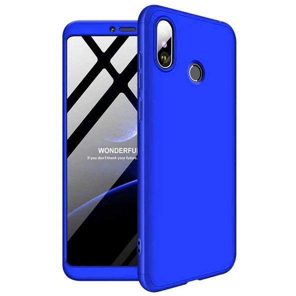 Xiaomi Redmi Note 5 Pro GKK Kılıf 360 Derece Tam Koruma - Resim 6