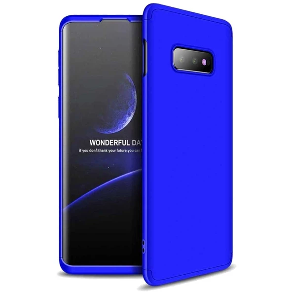 Samsung Galaxy S10E GKK Kılıf 360 Derece Tam Koruma - Resim 5