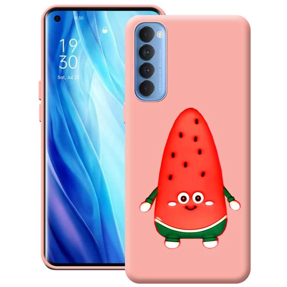 Oppo Reno 4 Pro Cartoon Silikon Telefon Kılıfı - 2