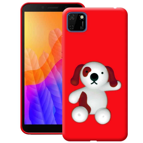 Huawei Y5P Cartoon Silikon Telefon Kılıfı