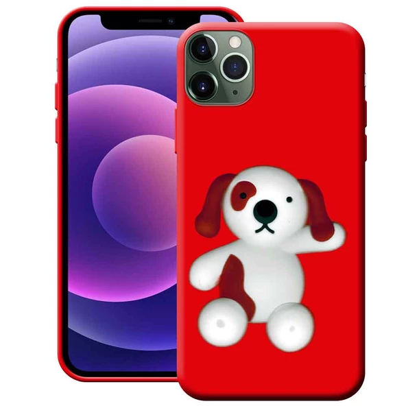 Apple Iphone 11 Pro Cartoon Silikon Telefon Kılıfı