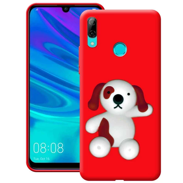 Huawei P Smart Pro 2019 Cartoon Silikon Telefon Kılıfı