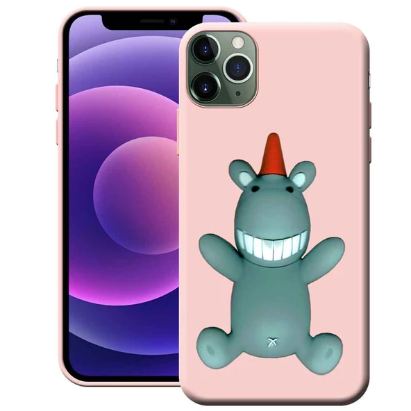 Apple Iphone 11 Pro Max Cartoon Silikon Telefon Kılıfı - 3