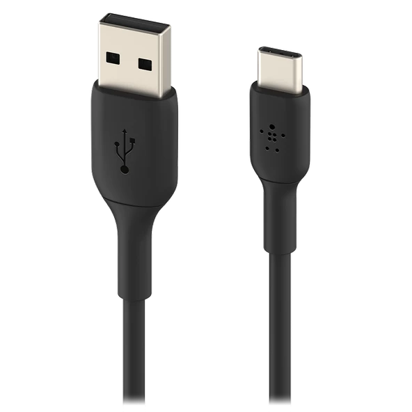 Siyah USB To Type-C Hızlı Şarj Data Kablosu