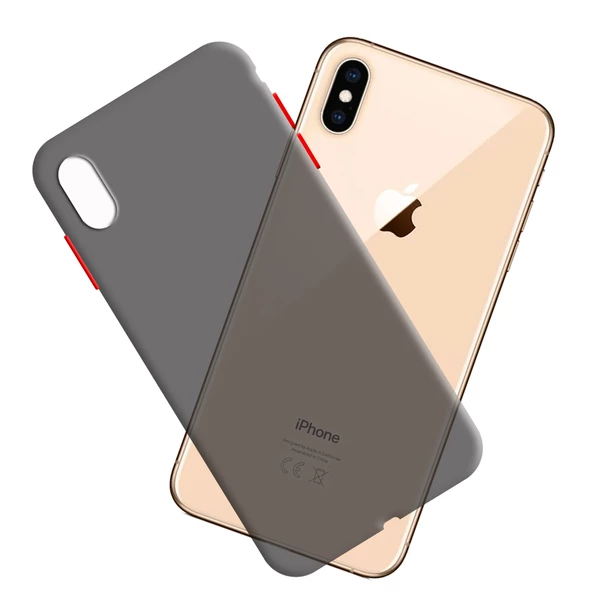 Apple Iphone X / XS Ultra İnce Zar Telefon Kılıfı - Resim 5