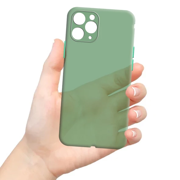 Apple Iphone 11 Pro Max Ultra İnce Zar Telefon Kılıfı - 8
