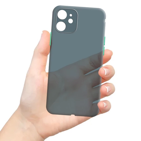 Apple Iphone 12 Ultra İnce Zar Telefon Kılıfı - Resim 4