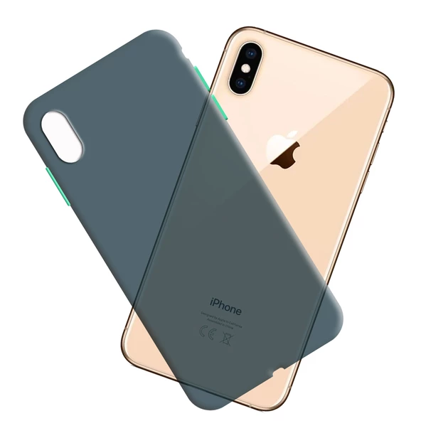 Apple Iphone X / XS Ultra İnce Zar Telefon Kılıfı - Resim 3