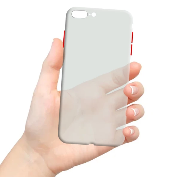 Apple Iphone 7 Plus / 8 Plus Ultra İnce Zar Telefon Kılıfı - Resim 2