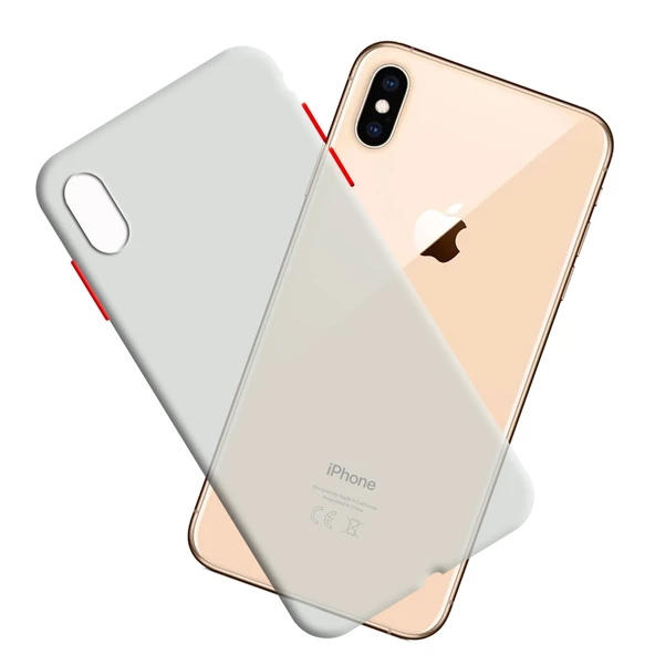 Apple Iphone X / XS Ultra İnce Zar Telefon Kılıfı ürün görseli 1