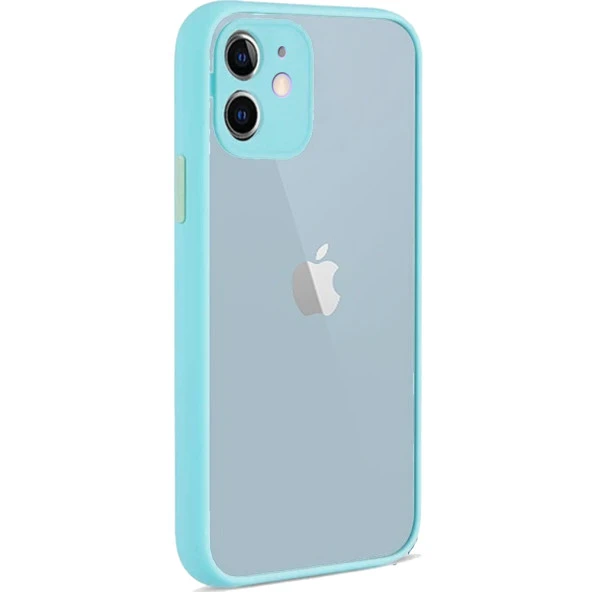 Apple iPhone 12 Montreal Arkası Şeffaf Sert Silikon Kılıf - Resim 7