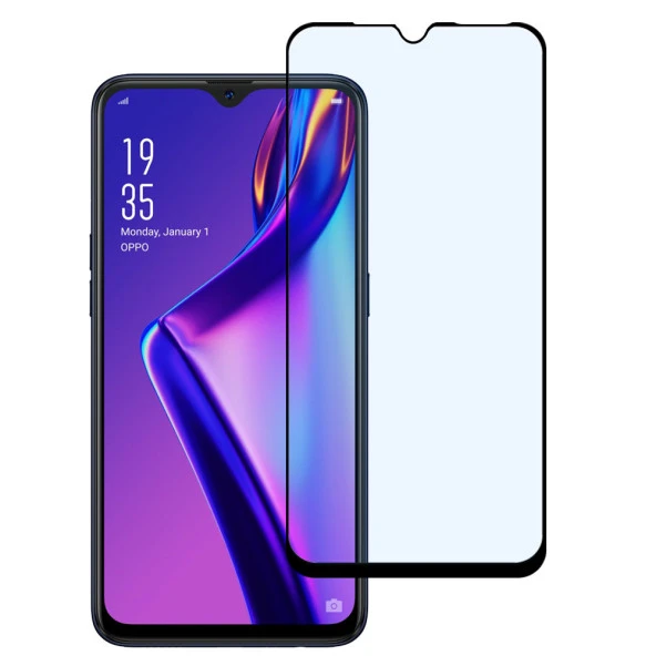 Oppo A12 / A5S / AX7 Tam Kaplayan 5D Seramik Nano Cam Ekran Koruyucu