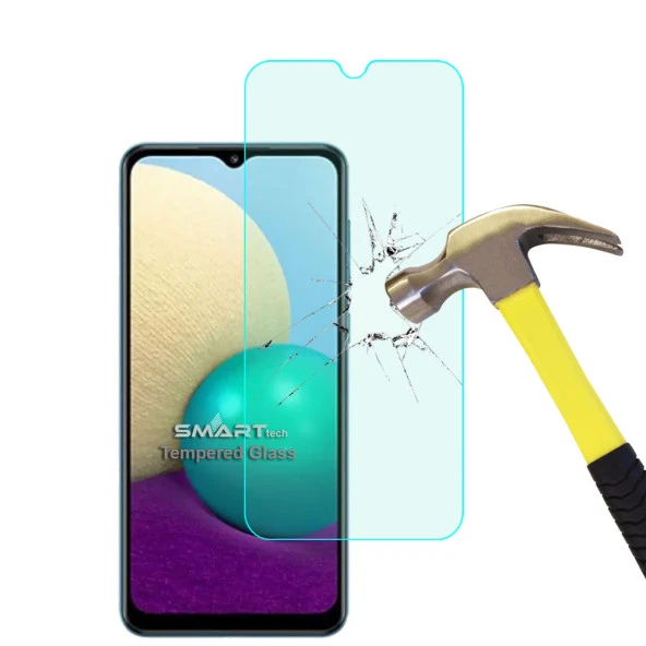 Samsung Galaxy A02s Temperli Kırılmaz Cam Ekran Koruyucu ürün görseli 1