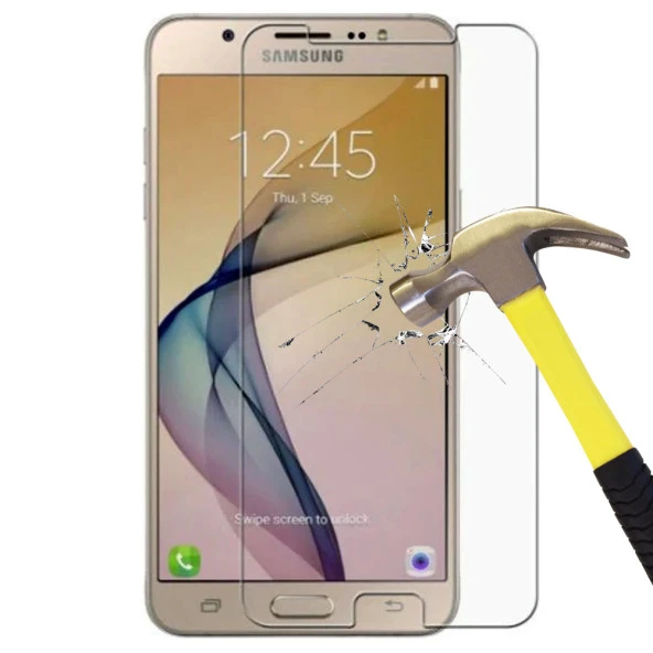 Samsung Galaxy C8 Temperli Kırılmaz Cam Ekran Koruyucu - Resim 4