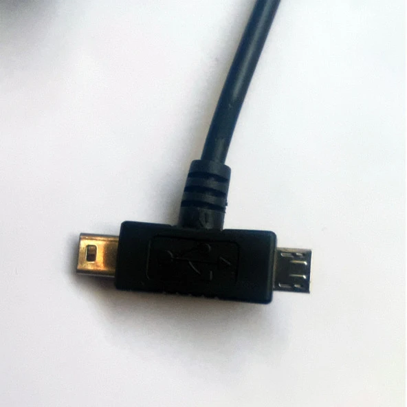 Blackberry Micro USB ve Mini USB Araç Şarj Cihazı - 2