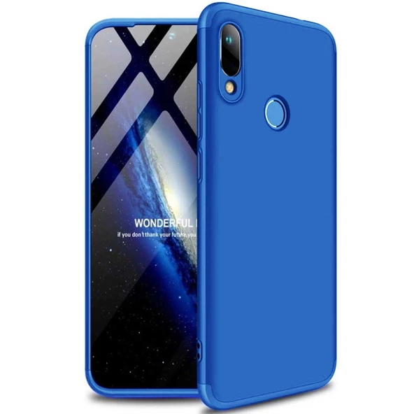 Huawei Y9 2019 GKK Kılıf 360 Derece Tam Koruma - Resim 6