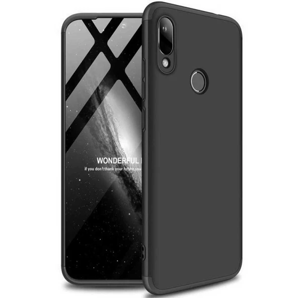 Huawei Y9 2019 GKK Kılıf 360 Derece Tam Koruma - Resim 4