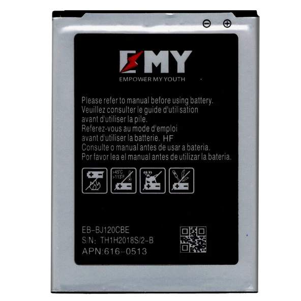 Samsung Galaxy J1 2016 J120 Uyumlu EMY Batarya ürün görseli 1
