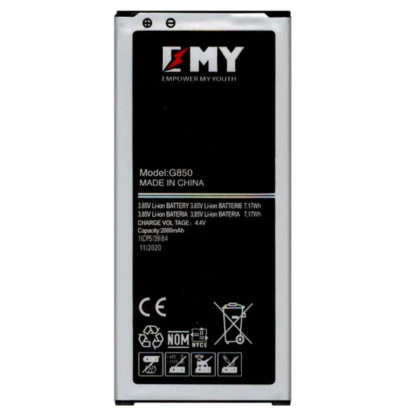 Samsung Galaxy Alpha G850 Uyumlu EMY Batarya