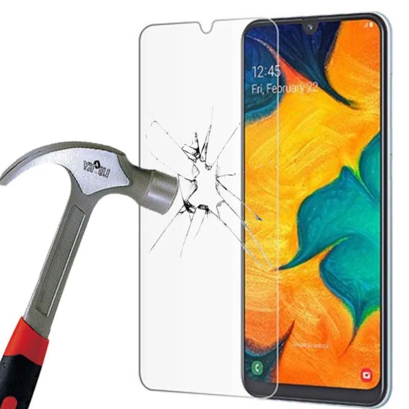 Samsung Galaxy A30 Temperli Kırılmaz Cam Ekran Koruyucu ürün görseli 1
