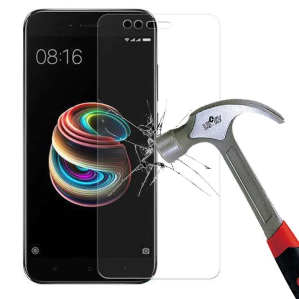 Xiaomi Mi A1 Temperli Kırılmaz Cam Ekran Koruyucu ürün görseli 1