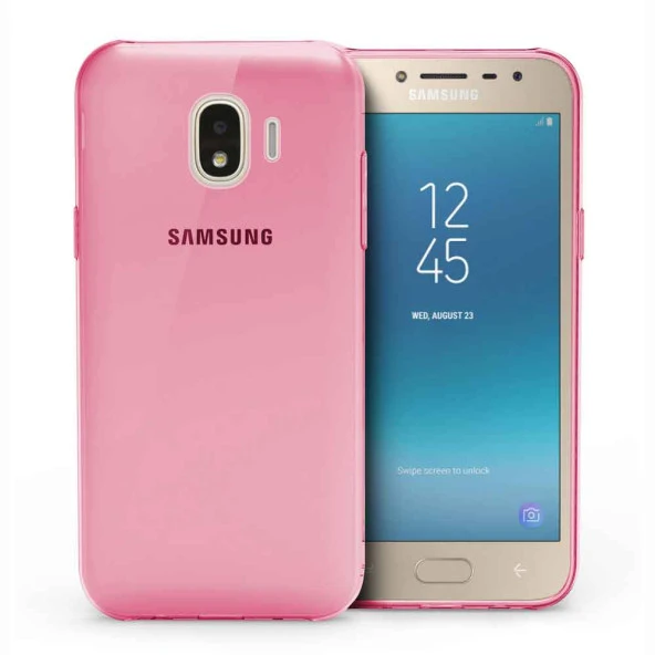 Samsung Galaxy J2 2018 Ultra İnce Kaliteli Esnek Şeffaf Silikon - 5