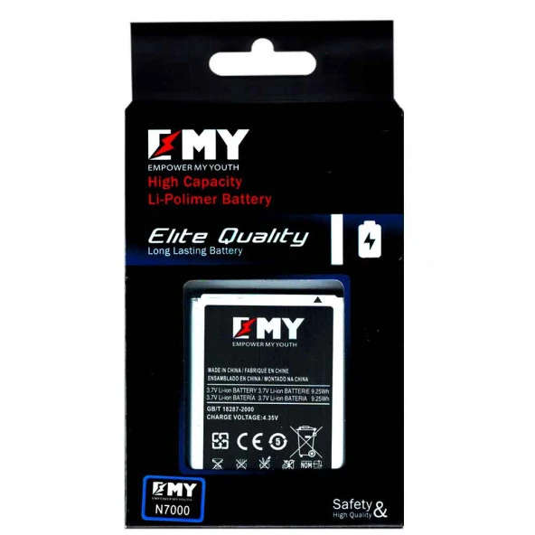 Samsung Galaxy Note N7000 EMY Batarya - Resim 3