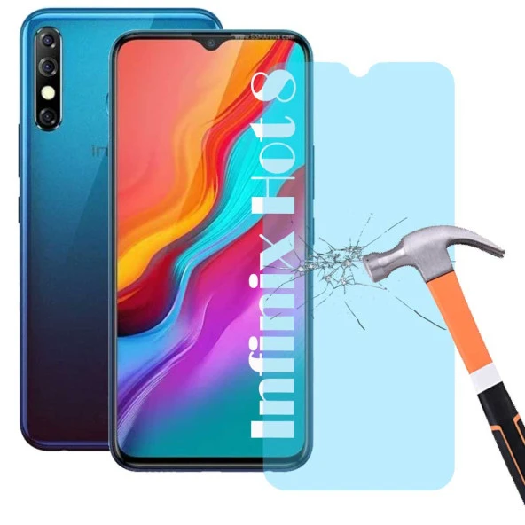 Infinix Hot 8 Nano Cam Ekran Koruyucu