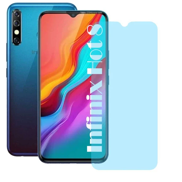 Infinix Hot 8 Nano Cam Ekran Koruyucu - Resim 2