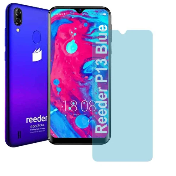 Reeder P13 Blue Nano Cam Ekran Koruyucu - Resim 2