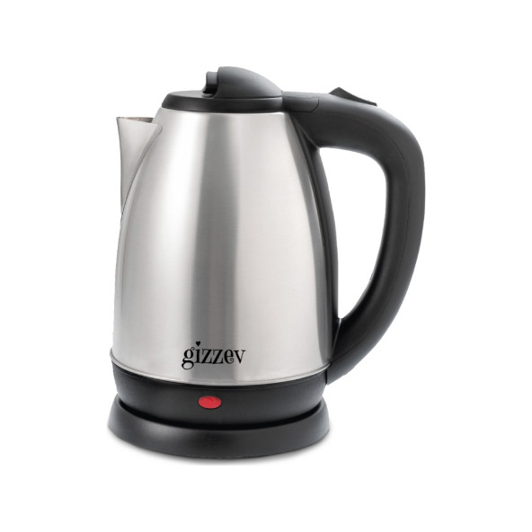 Gizzev 1.8 Litre Çelik Kettle Su Isıtıcı