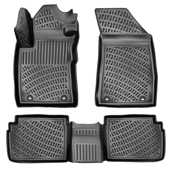 Rizline Mg Zs Benzinli 2021 Sonrası 3D Havuzlu Paspas Siyah - Resim 2