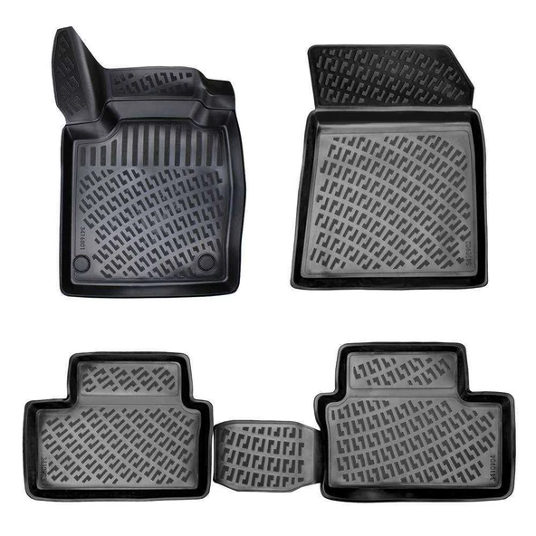 Rizline Nissan Juke 2019 +   3D Havuzlu Paspas Siyah ürün görseli