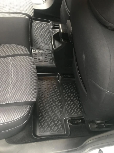 Rizline Renault Megane 4 Sedan 2015+  3D Havuzlu Paspas Siyah - 5