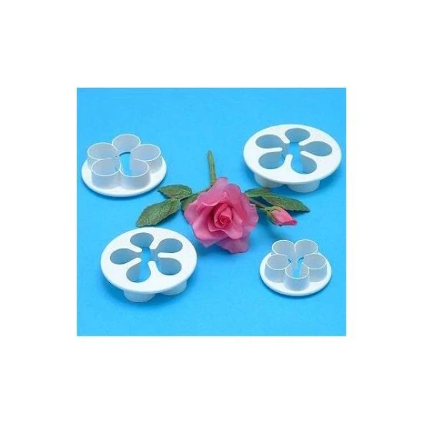 ÇİÇEK PLASTİK KOPAT SET 4 PARÇA