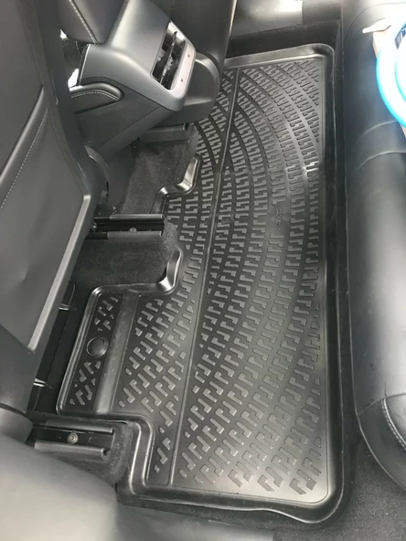 Rizline Tesla Model Y 2019 Sonrası 3D Havuzlu Paspas Siyah - Resim 5