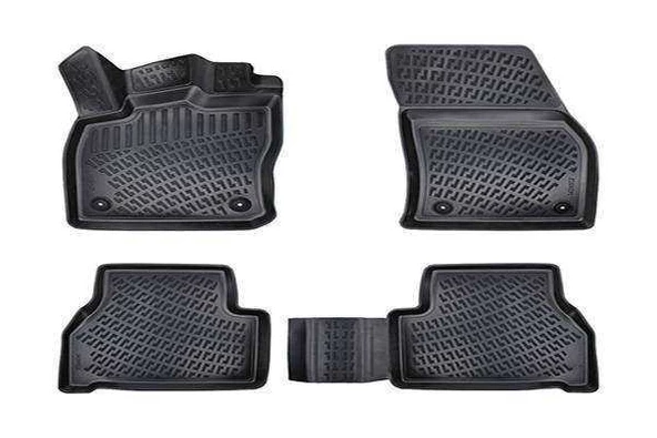 Rizline Volkswagen Caddy   2021 +   3D Havuzlu Paspas Siyah ürün görseli