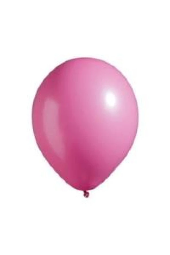 Balonevi Balon Metalik Fuşya 100 Lü