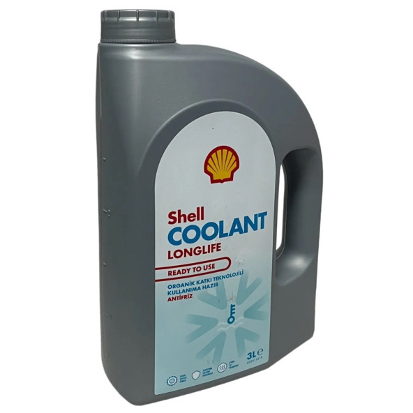 Shell Coolant Longlife Concentrate 3 lt Kırmızı Antifriz - 3