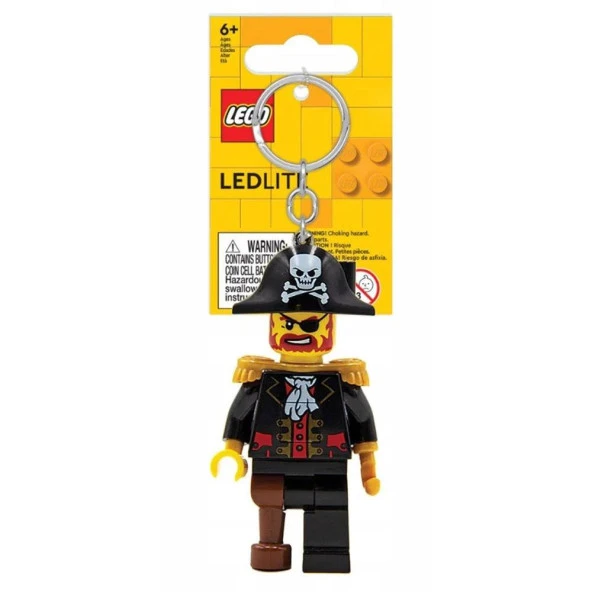 LEGO Ledlite KE23H Captain Brickbeard Led Key Chain