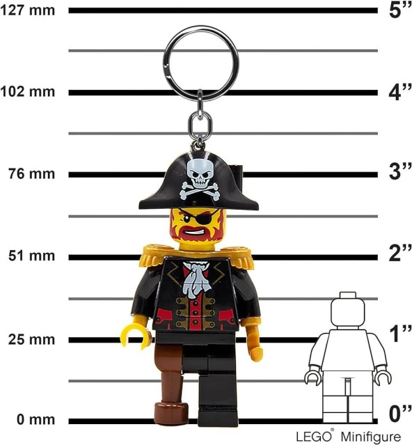 LEGO Ledlite KE23H Captain Brickbeard Led Key Chain - 3